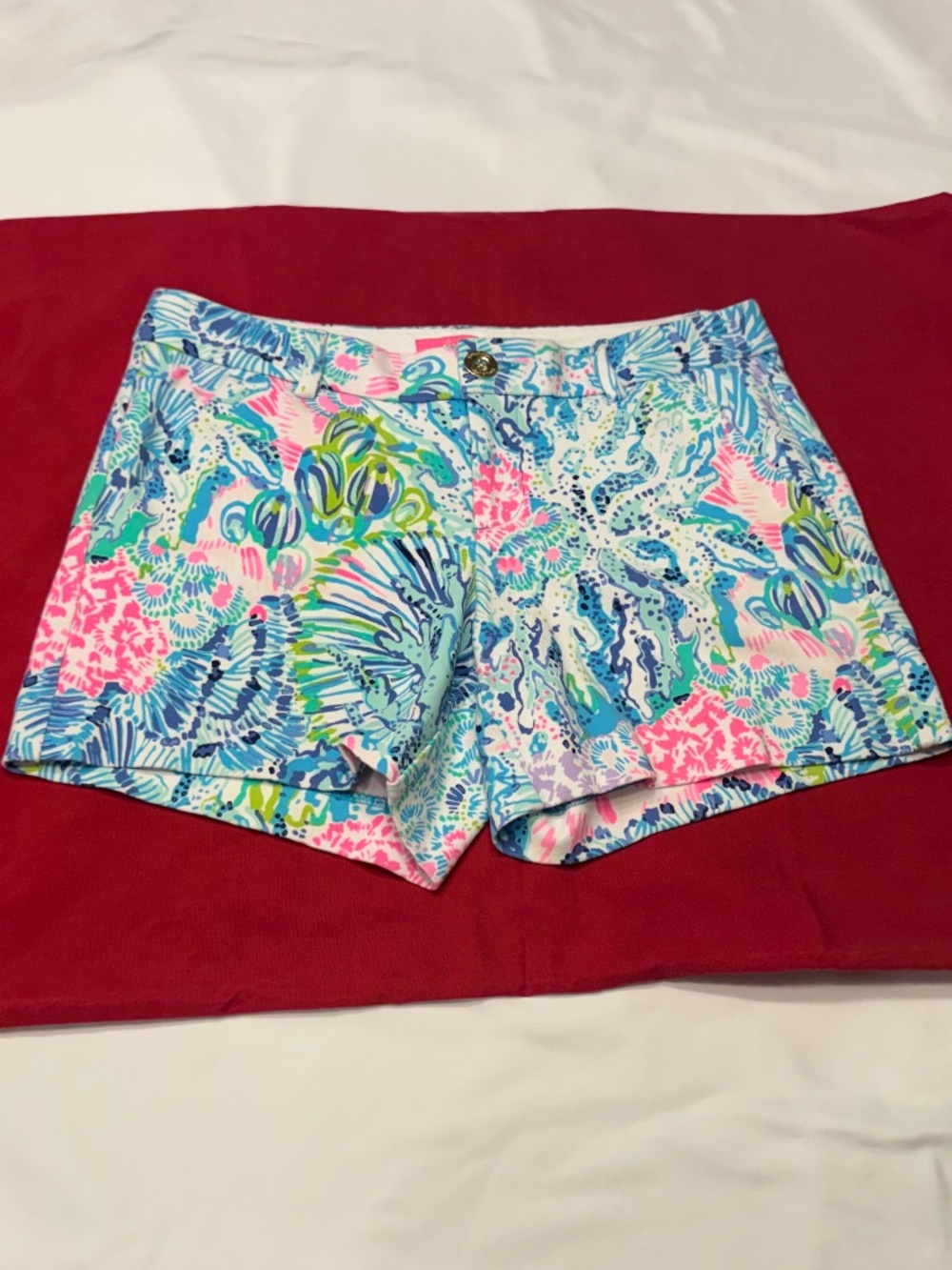 LILLY PULITZER CALLAHAN KNIT SHORTS (size: 2)